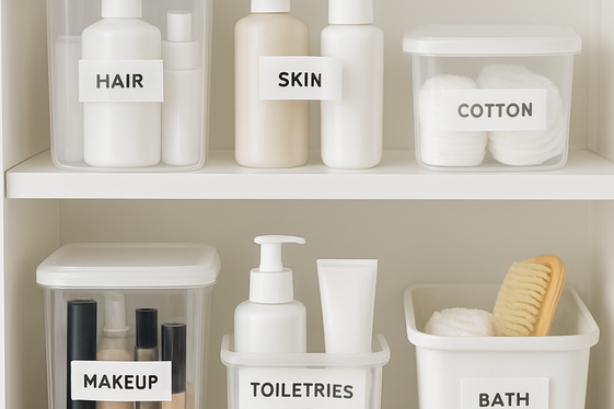 Label Everything to Stay Organized illustration
