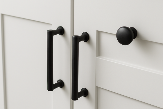 Replace Old Hardware on Cabinets and Drawers illustration