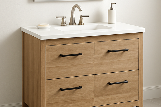 Install a New, Affordable Vanity illustration