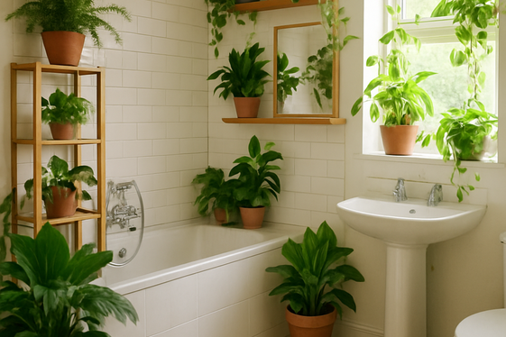 Incorporate Plants for a Natural Touch illustration