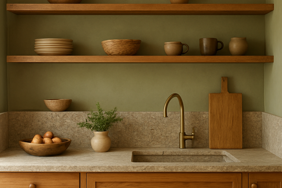 Choose Earthy Tones and Natural Materials for That Cozy Feel illustration