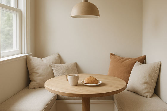 Create a Breakfast Nook to Encourage Relaxed Mornings illustration