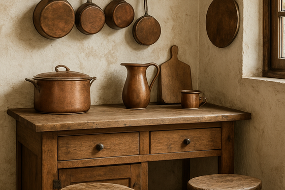 Incorporate Vintage or Rustic Accents for Charm illustration