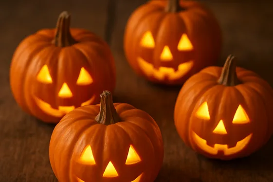 Mini Pumpkin Candle Holders illustration