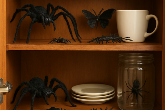 Artificial Creepy Crawlies for a Fun Surprise illustration