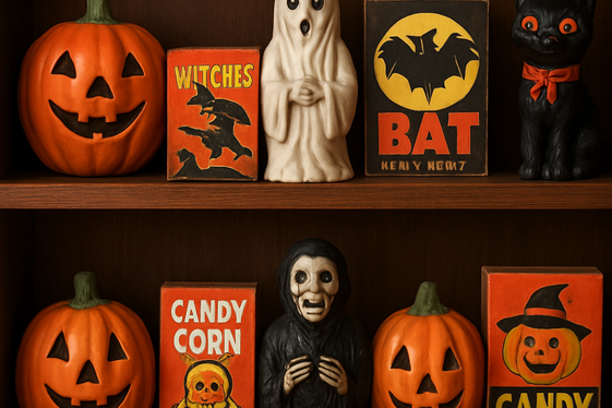 Vintage Halloween Collectibles for a Nostalgic Feel illustration