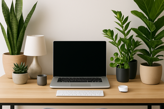 Add Greenery with Low-Maintenance Plants illustration