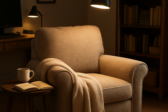 Create a Cozy Reading Nook illustration