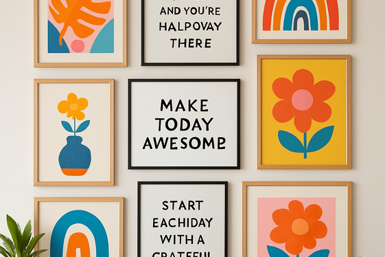Personalize with Wall Art and Prints illustration