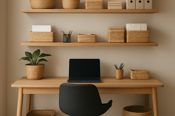 Add Stylish Storage Solutions illustration