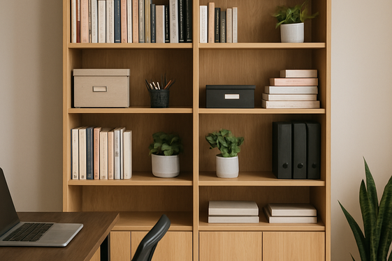 Incorporate Vertical Storage to Save Space illustration