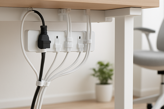 Use Cable Management Tools for a Clean Look illustration