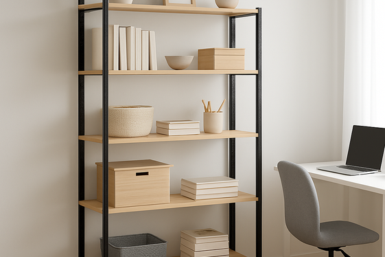 Install Adjustable Shelving for Flexibility illustration