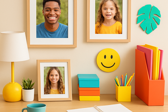 Add Personalized Decor to Boost Motivation illustration