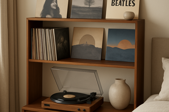 Integrate a Record Player Display illustration