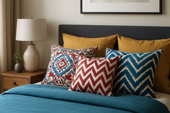 Mix Bold Prints and Solid Colors illustration