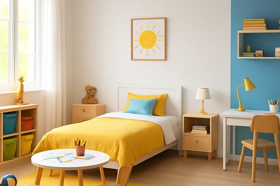 Create Zones for Play, Sleep, and Study illustration