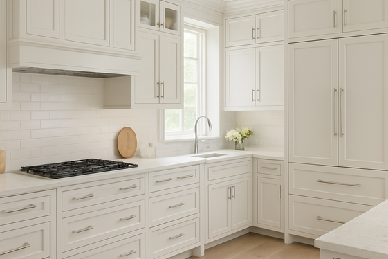 Custom Cabinetry with Soft-Close Features illustration