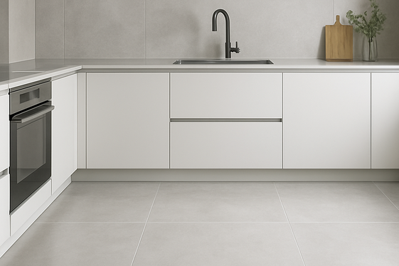Choose Large Format Tiles for Seamless Surfaces illustration