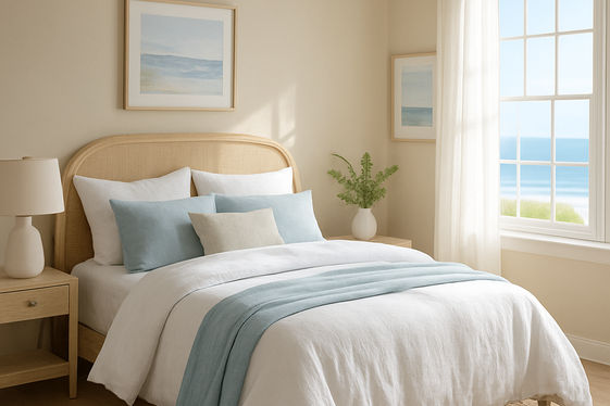 Soft Coastal Color Palettes for a Serene Base illustration