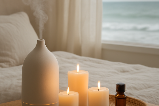 Subtle Coastal Scents for Calm illustration