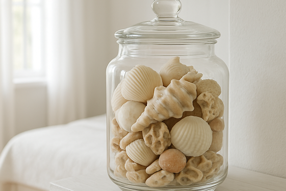 Seashells and Ocean Finds as Decor illustration