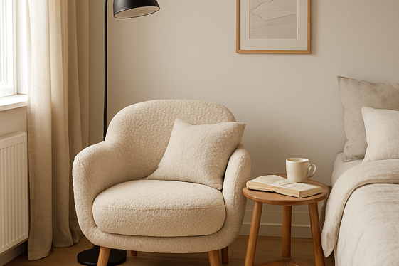 Create a Reading Nook with Comfortable Seating illustration