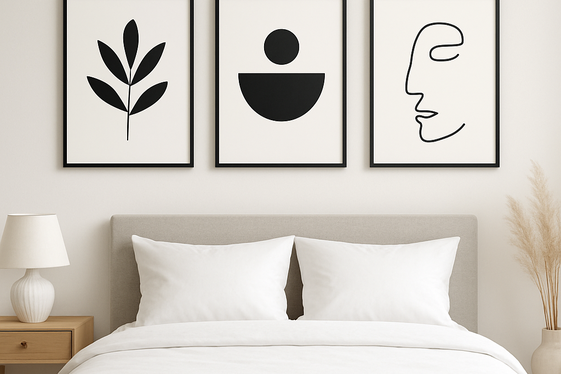 Decorate with Minimalist Wall Art illustration