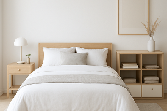 Opt for Clean Lines and Clutter-Free Surfaces illustration