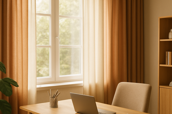 Integrate Soft Curtains or Drapes illustration