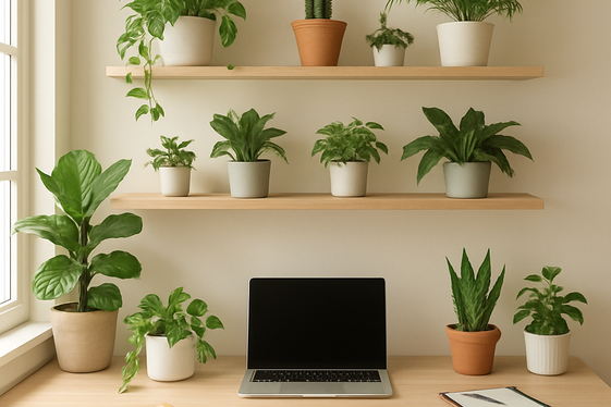 Bring Nature Inside with Indoor Plants illustration
