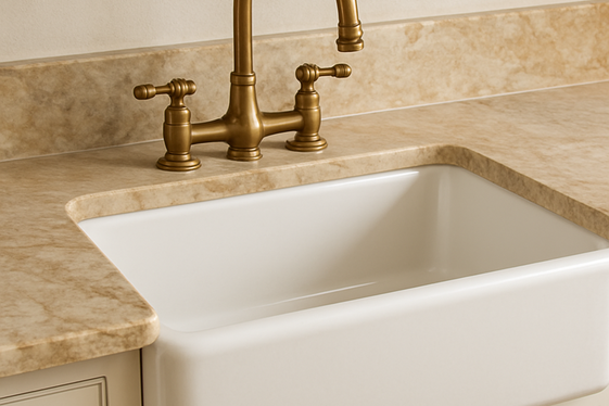 Install a Classic Farmhouse Sink illustration