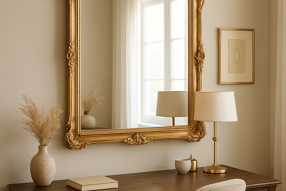 Decorative Mirrors to Open Up the Space illustration