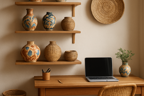 Incorporating Artisanal and Handmade Decor illustration