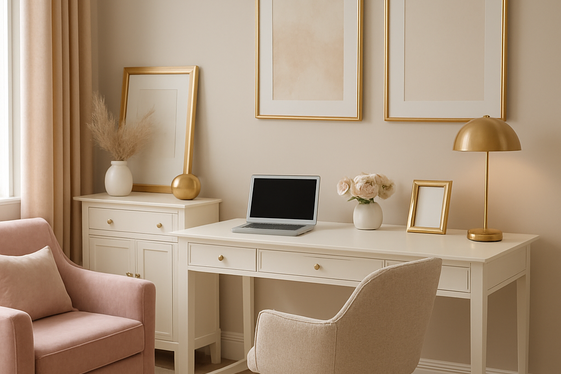 Elegant Gold Accents for a Touch of Luxury illustration