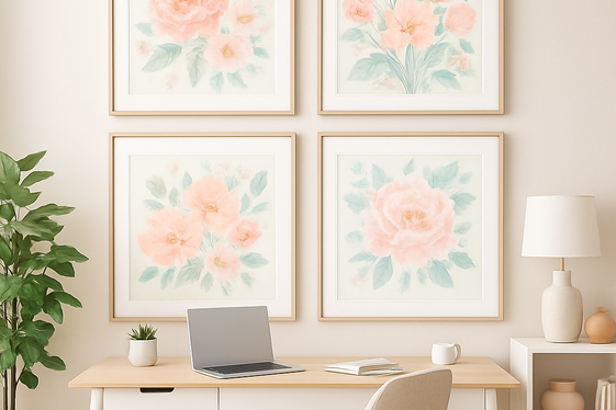 Floral Wall Art That Uplifts Your Mood illustration
