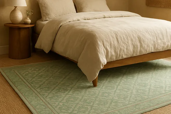 Green Rugs to Ground Your Room illustration