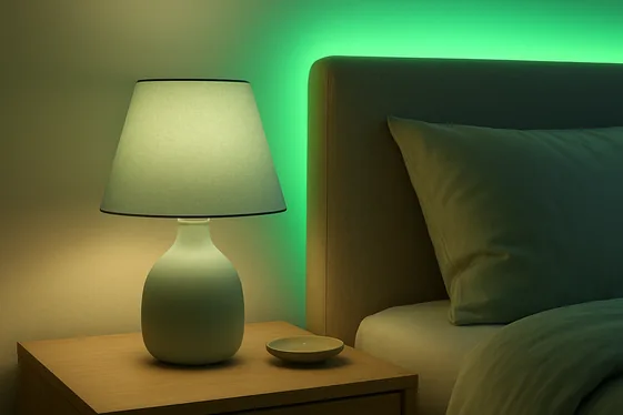 Incorporating Green Lighting for Mood illustration