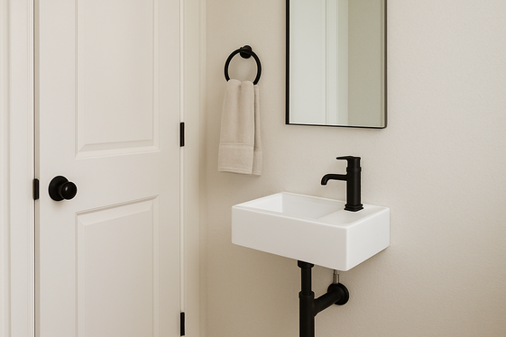 Install a Narrow Sink to Save Space illustration