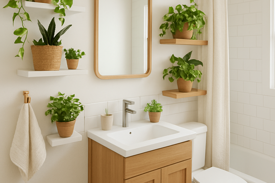 Add Greenery for a Fresh Touch illustration