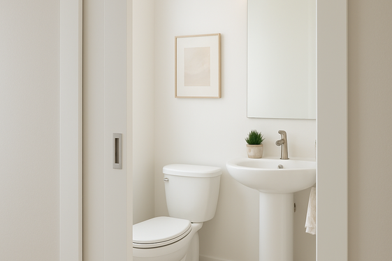 Install Pocket Doors to Save Wall Space illustration