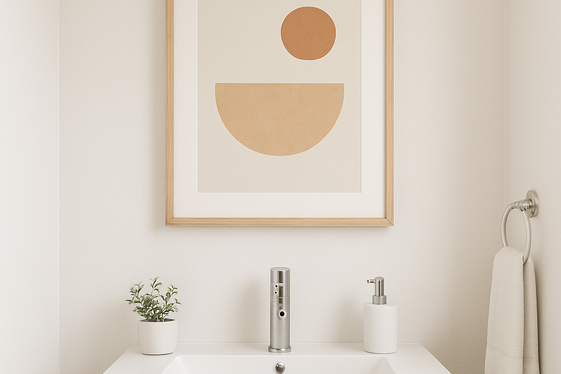 Opt for Minimalist Art to Keep It Clean illustration