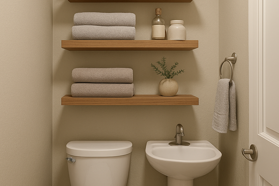 Use Vertical Storage to Maximize Space illustration