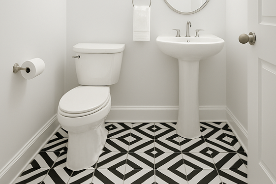Incorporate Patterned Tiles for Visual Interest illustration