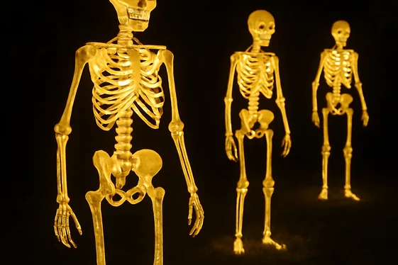 Illuminated Skeletons for a Nighttime Glow illustration