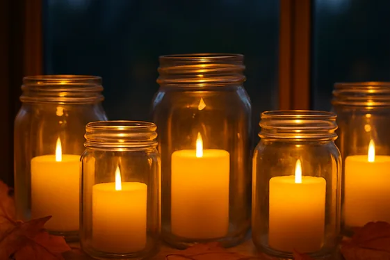 Faux Candles With Flicker Lights for Safety and Charm illustration