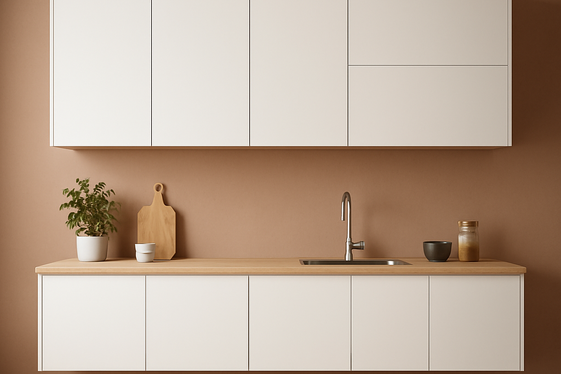 Use Floating Cabinets to Maximize Floor Space illustration