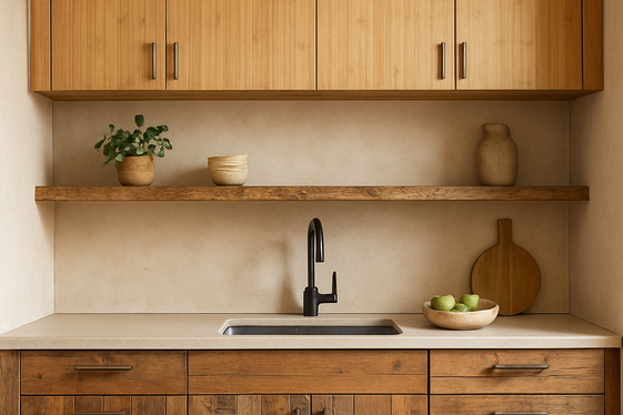 Go Green with Eco-Friendly Cabinet Materials illustration