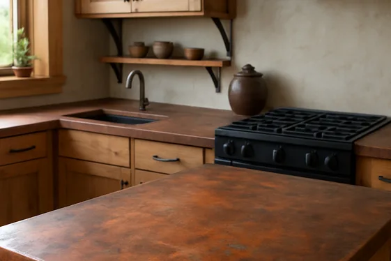 Copper Surfaces to Add Warm Metallic Shine illustration