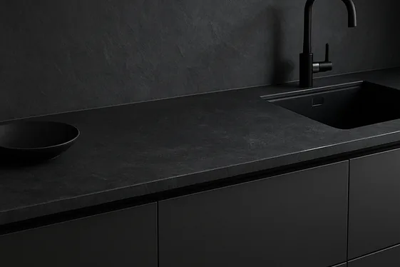 Slate Countertops for Dramatic Minimalism illustration